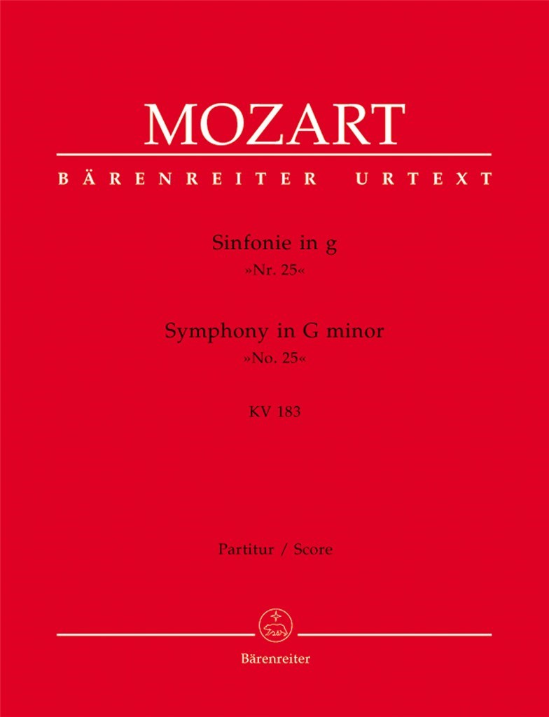 Sinfonie Nr. 25 g-Moll KV 183 (KV6: 173 dB)
